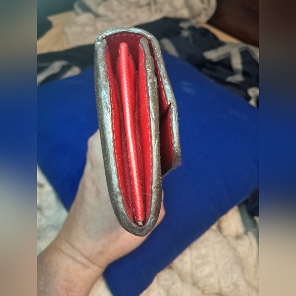 Michael Michael Kors Brown Jet Set Travel Large Trifold Large Monogram Wallet - Picture 4 of 7